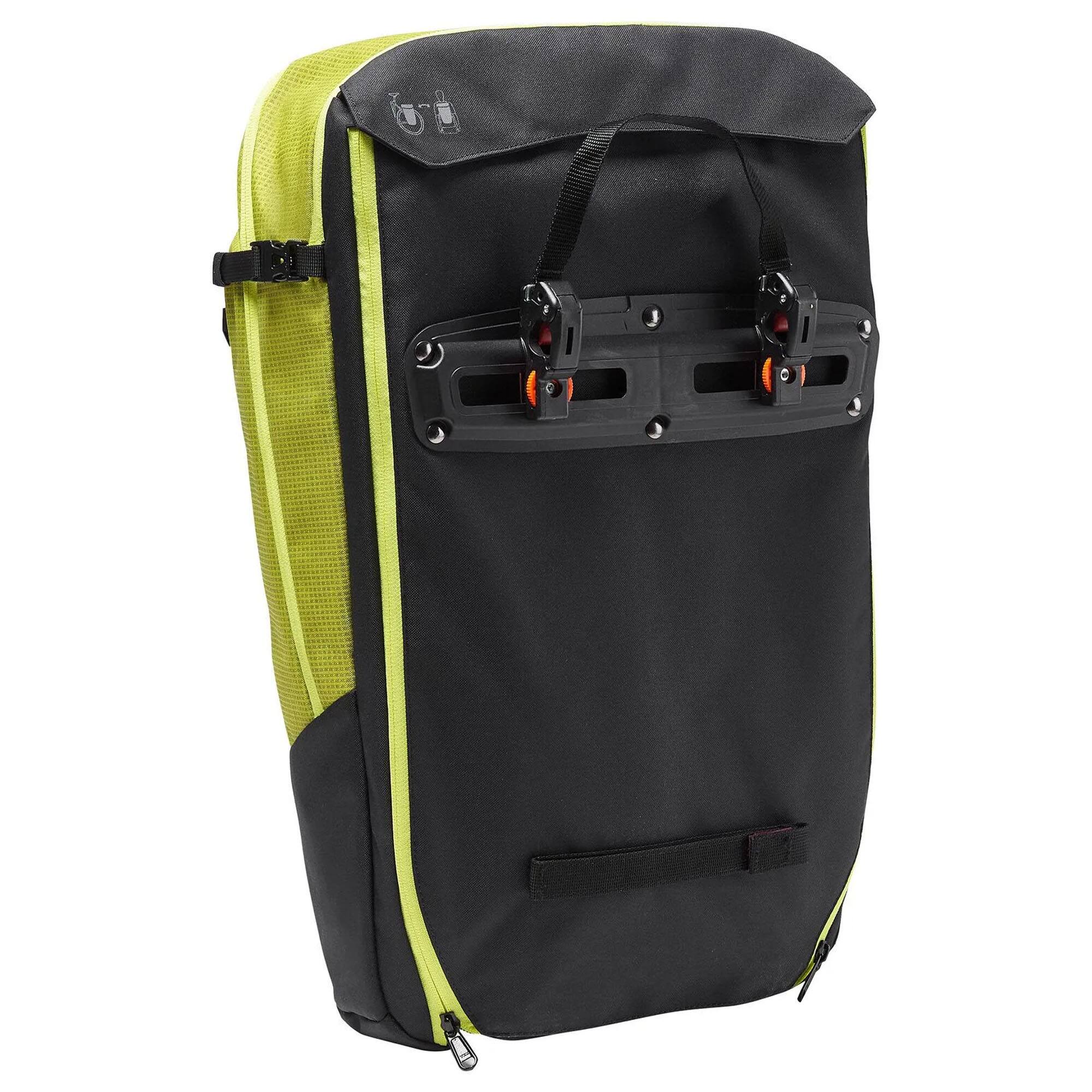 Alt View 1. VAUDE - Vaude Cycle 28 II Luminum Bike Bag and Backpack  - Bright Green - Bright Green.
