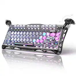 GravaStar - Mercury K1 Pro 75% Wireless Mechanical Gaming Keyboard_Special Edition - Cyberpunk