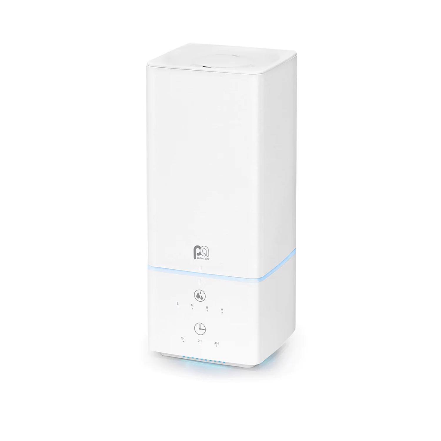 Angle. Perfect Aire - Perfect Aire 0.53 gal 376 sq ft Digital Ultrasonic Cool Mist Humidifier W/Night Light.