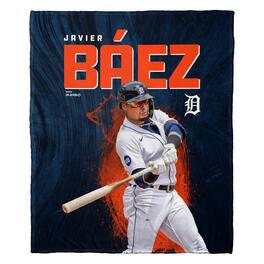Northwest - Javier Baez Detroit Tigers 50" x 60" Player Silk Touch Throw Blanket - Multicolor
