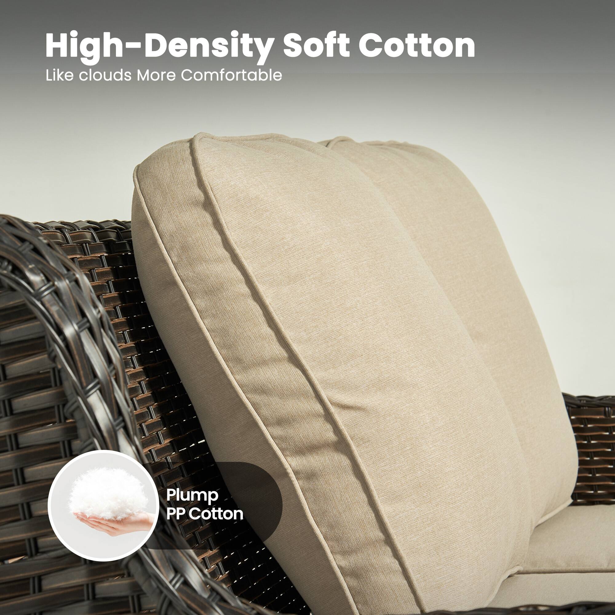 High-Density Soft Cotton  
Like clouds More Comfortable  

Plump PP Cotton