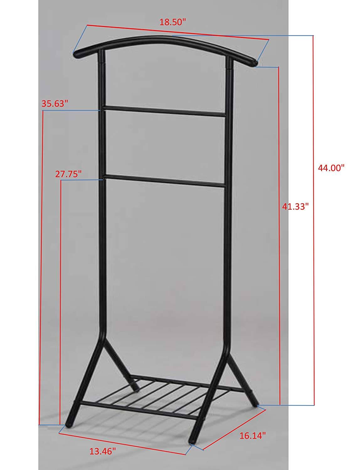 18.50"  
35.63"  
27.75"  
44.00"  
41.33"  
16.14"  
13.46"