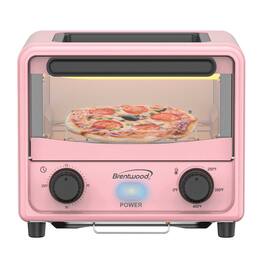 Brentwood - 3 Liter Mini Toaster Oven - Pink