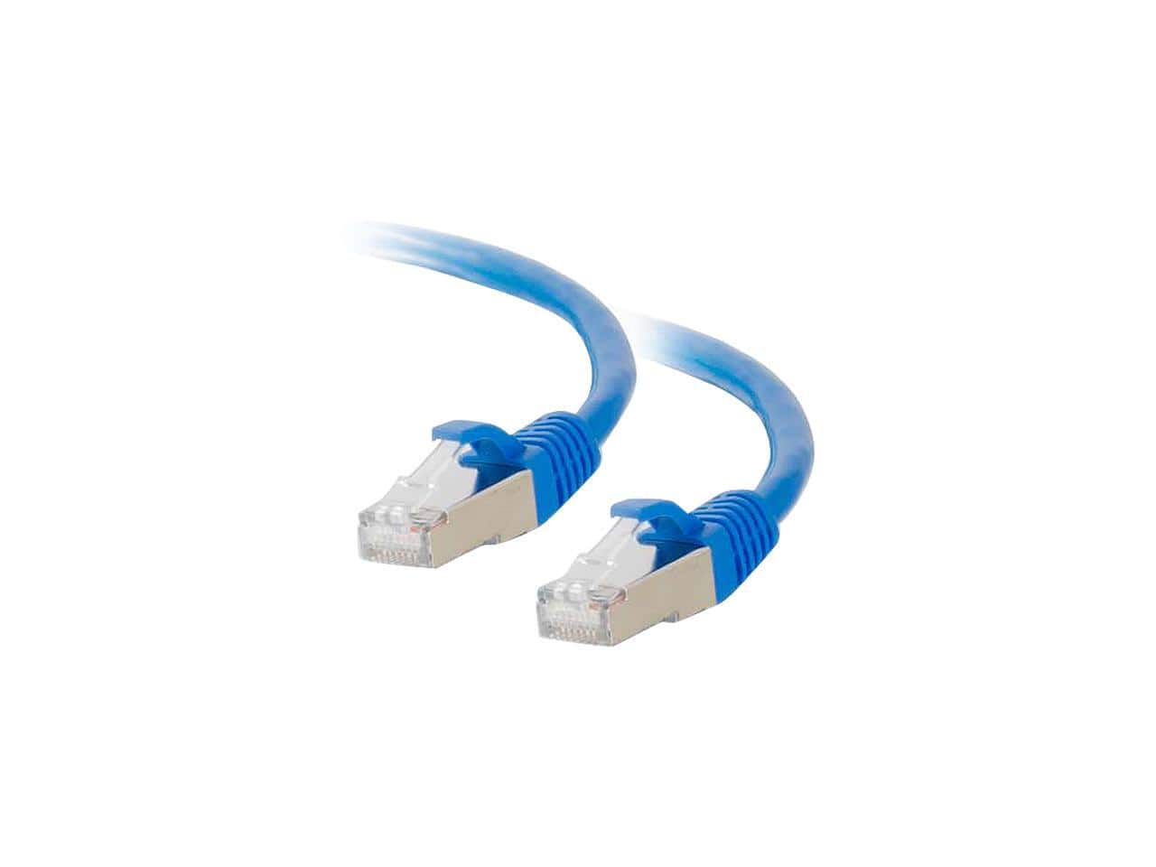 Cables to Go - C2G 00795 Cat6 Cable - Snagless Shielded Ethernet Network Patch Cable, Blue (5 Feet, 1.52 Meters) price history on PriceWatchPro