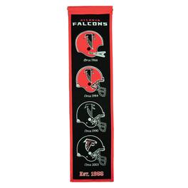 Winning Streak Sports - Atlanta Falcons 8" x 32" Premium Heritage Banner - Multicolor