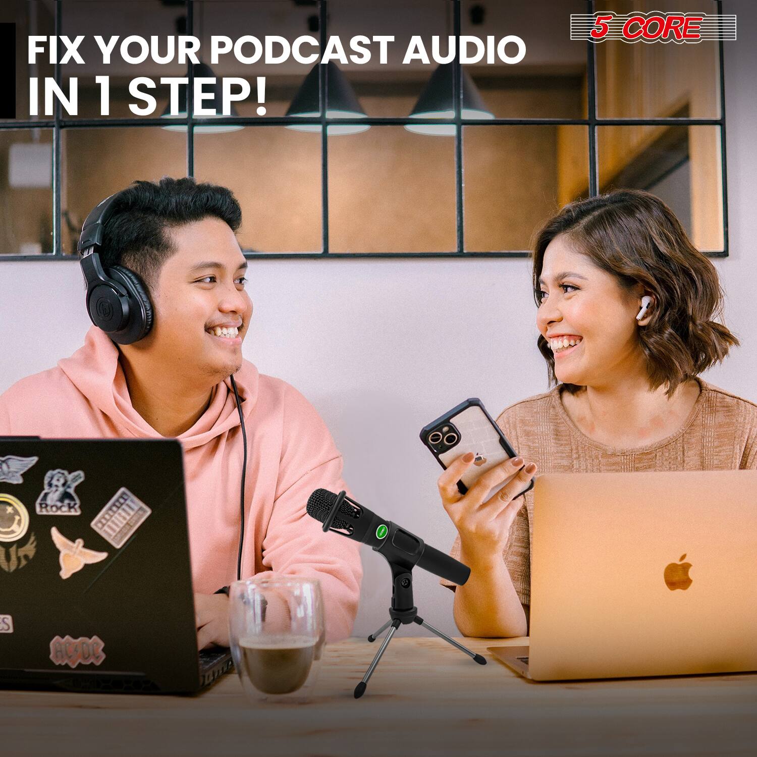 FIX YOUR PODCAST AUDIO IN 1 STEP!

5 CORE
