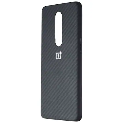 Front. OnePlus - OnePlus Karbon Bumper Case for OnePlus 8 5G UW (Verizon) - Black - Black.