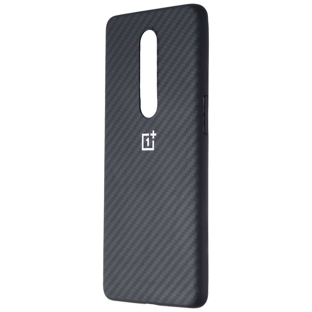 Front. OnePlus - OnePlus Karbon Bumper Case for OnePlus 8 5G UW (Verizon) - Black - Black.