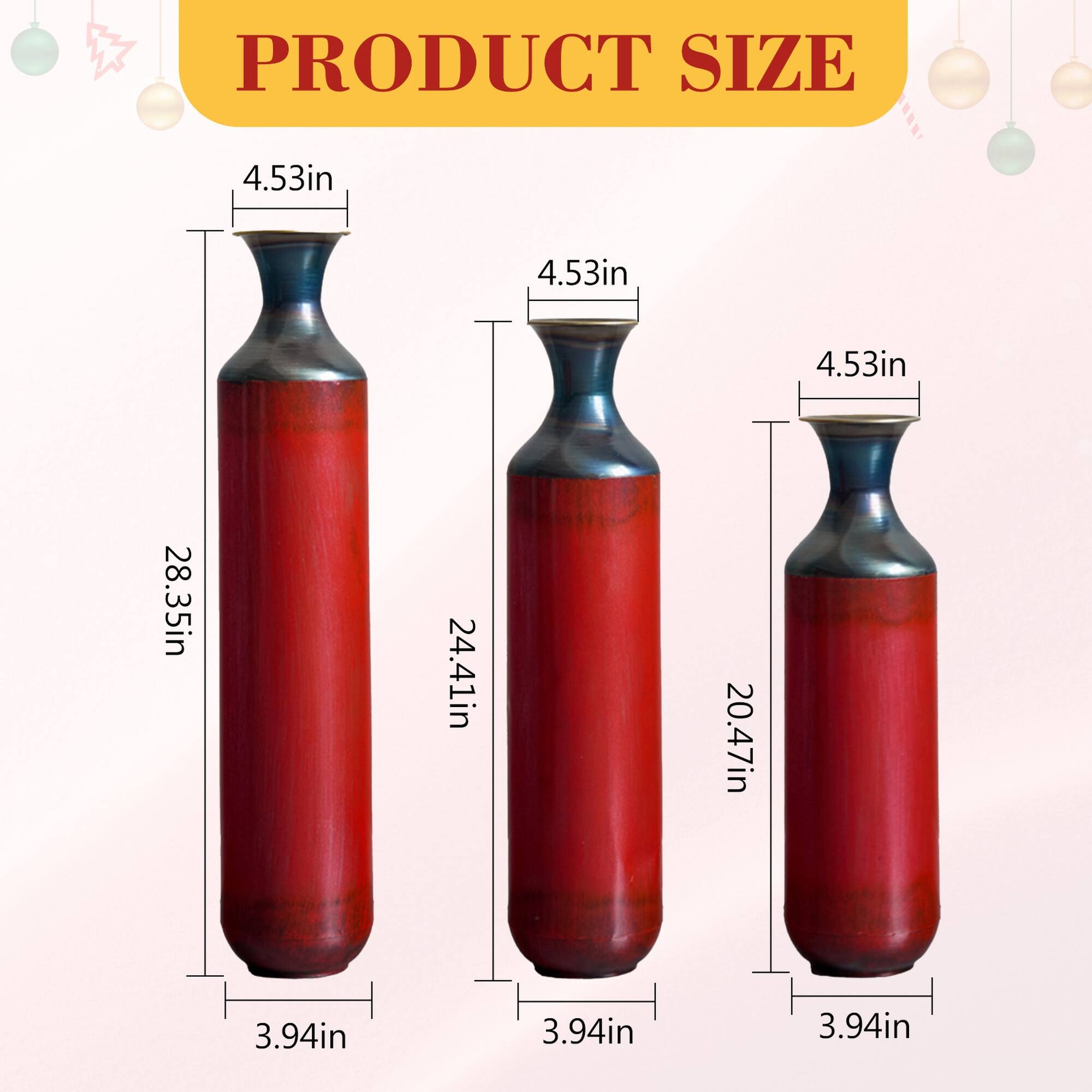 PRODUCT SIZE

4.53in  
4.53in  
4.53in  
28.35in  
24.41in  
20.47in  
3.94in  
3.94in  
3.94in