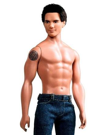 Alt View 2. Mattel - Twilight Saga New Moon Jacob Black ~ Barbie Pink Label Collector Doll - Multi.