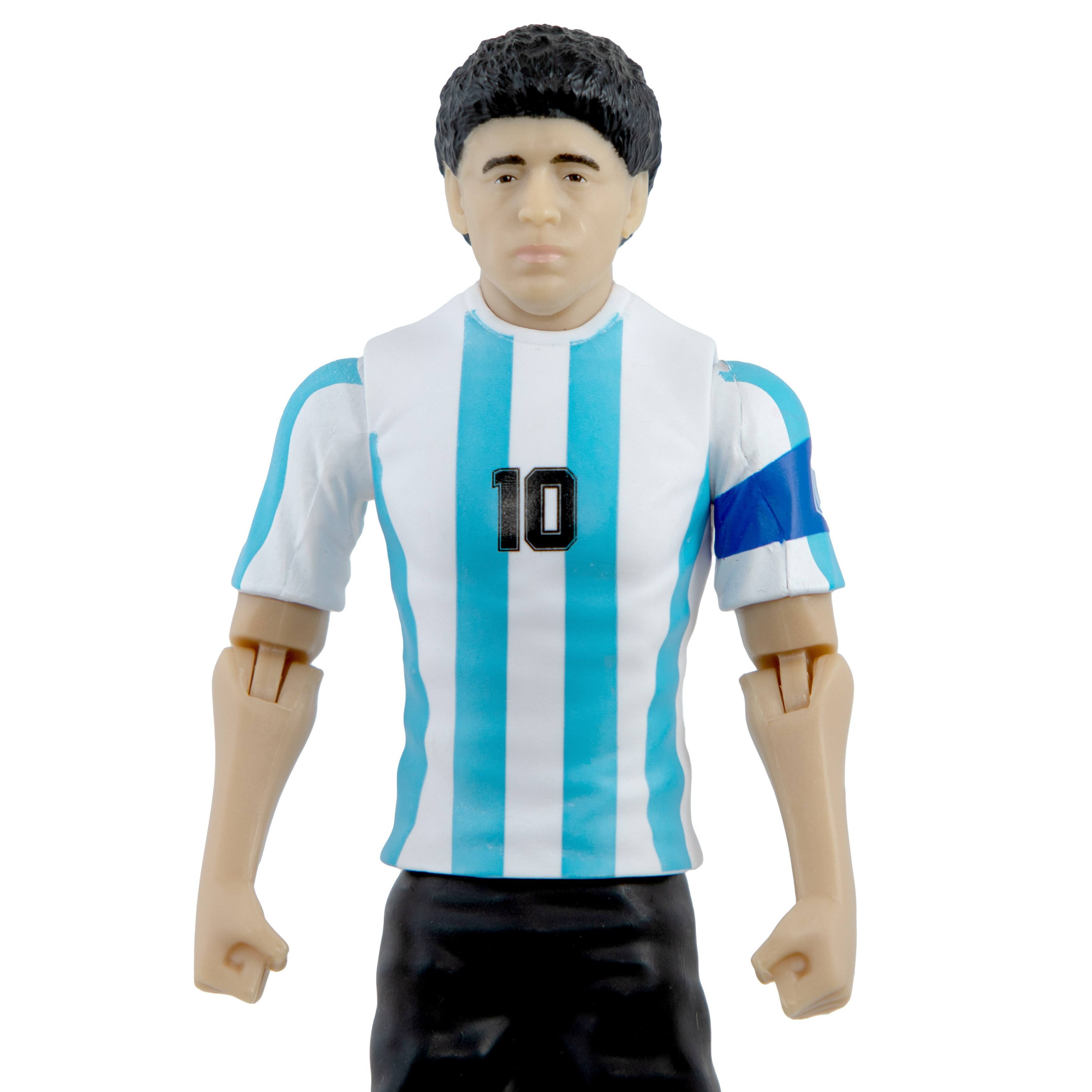 Alt View 2. Banbo Toys - Banbo Toys SOCKERS Legends Argentina Diego Maradona 8" Collectible Soccer Action Figure.
