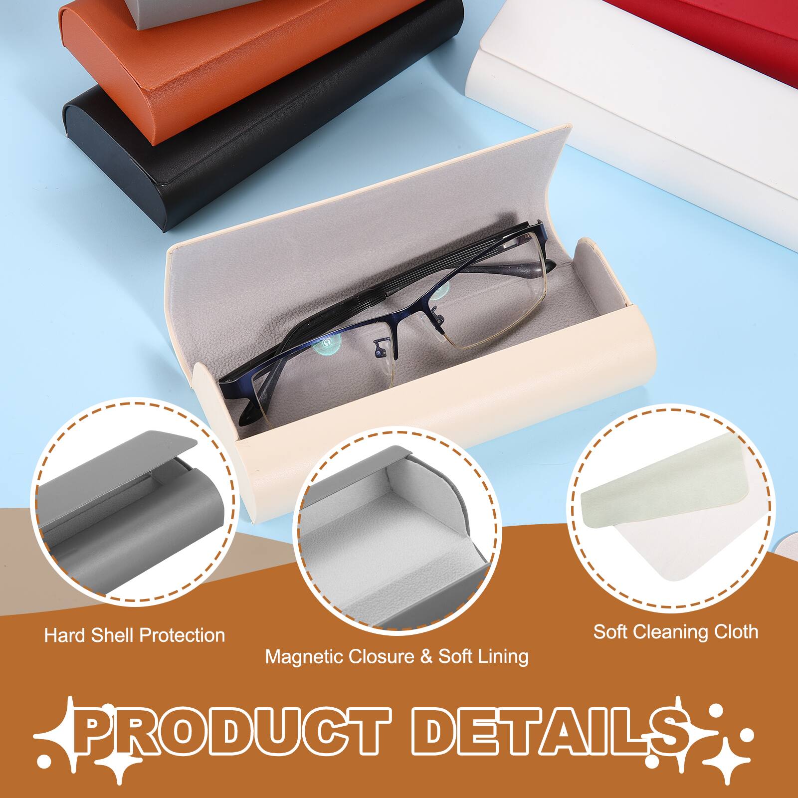 Hard Shell Protection  
Magnetic Closure & Soft Lining  
Soft Cleaning Cloth  

PRODUCT DETAILS