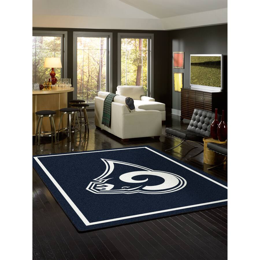 Imperial Los Angeles Rams 5'4'' x 7'8'' Spirit Rug Black 3533004 - Best Buy
