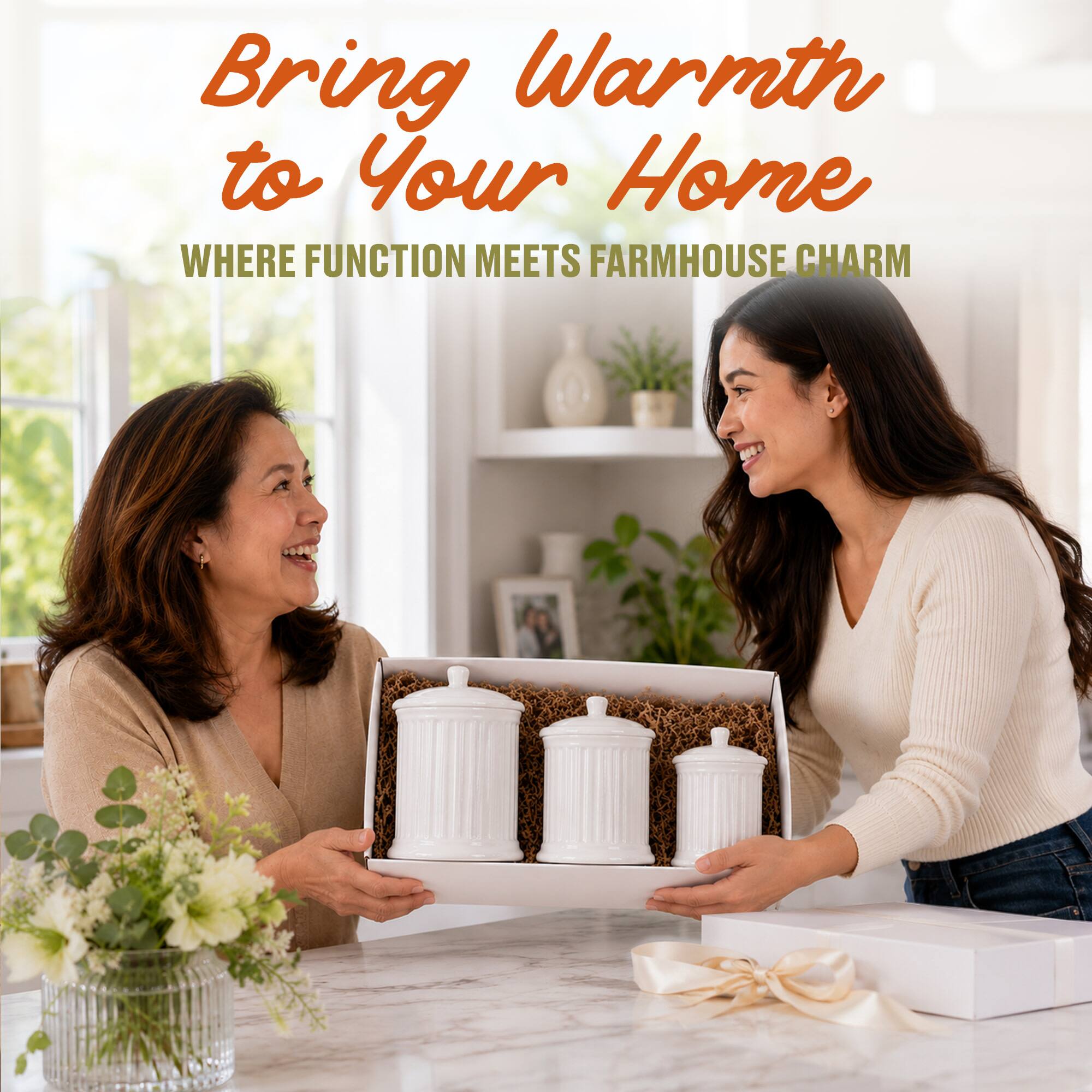 Bring Warmth to Your Home  
WHERE FUNCTION MEETS FARMHOUSE CHARM