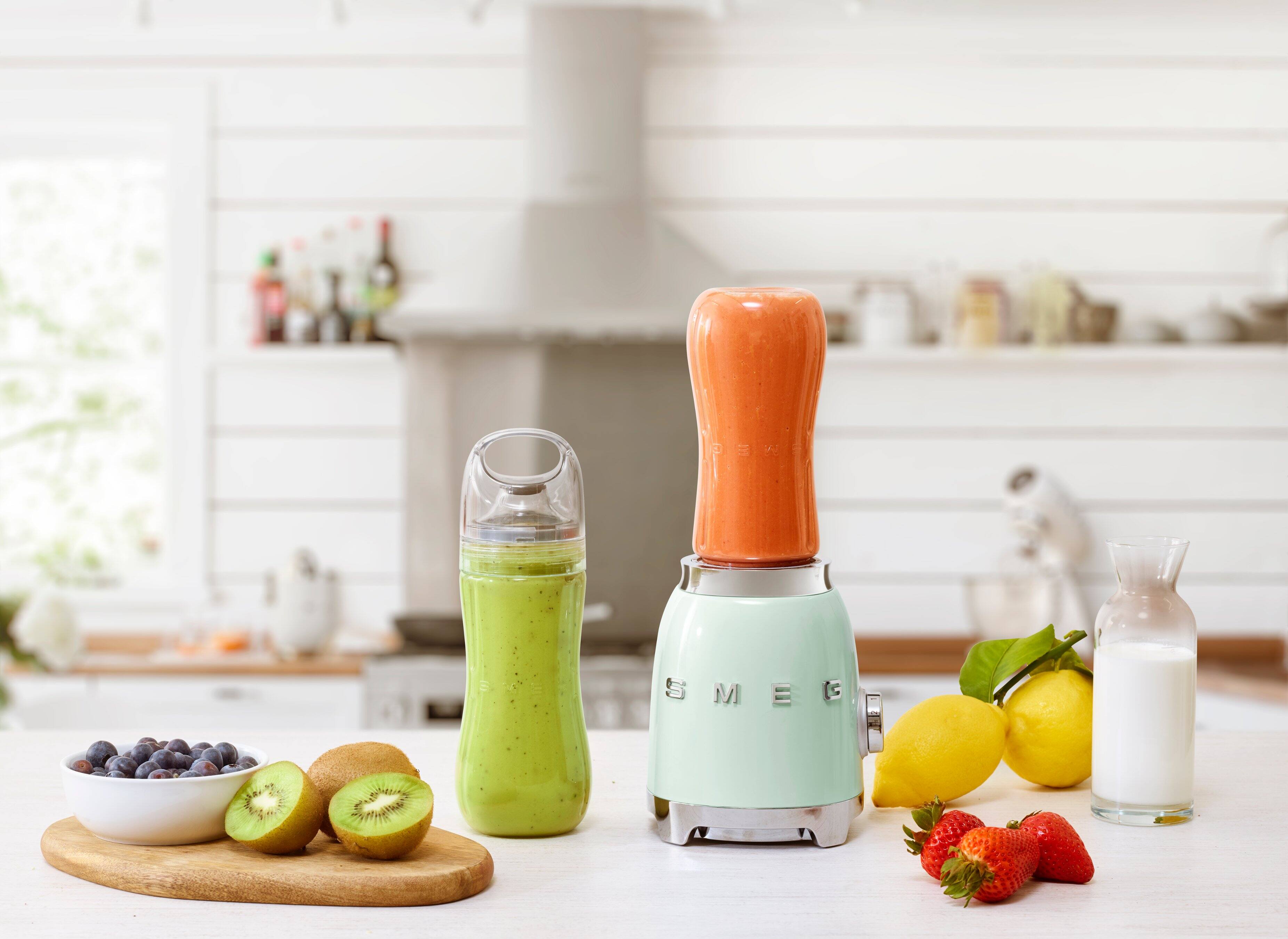 Accessories. SMEG - SMEG PBF01 Personal 2-Speed Single-Serve Blender, 20 oz - Pastel Green.