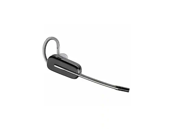 Front. Poly - Poly Savi 8200 Office 8240 Earset - Mono Wireless Bluetooth, 590.6 ft, Noise Cancelling Mic - Black.
