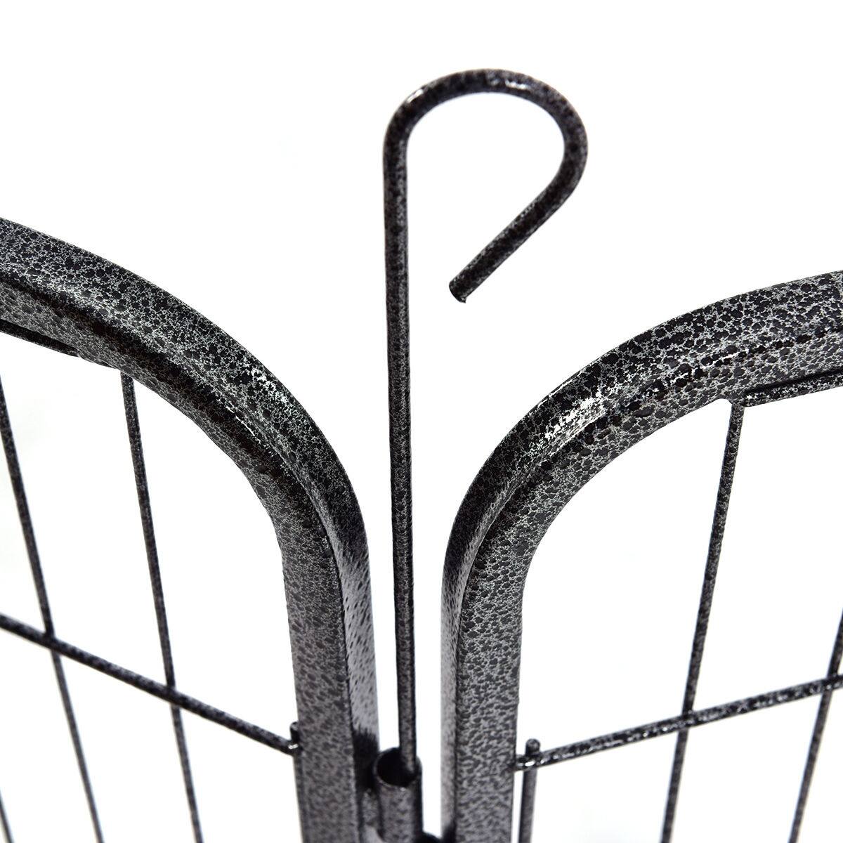 Alt View 4. Gymax - Gymax 48'' 8 Panel Pet Puppy Dog Playpen Door Exercise Kennel Fence Metal.