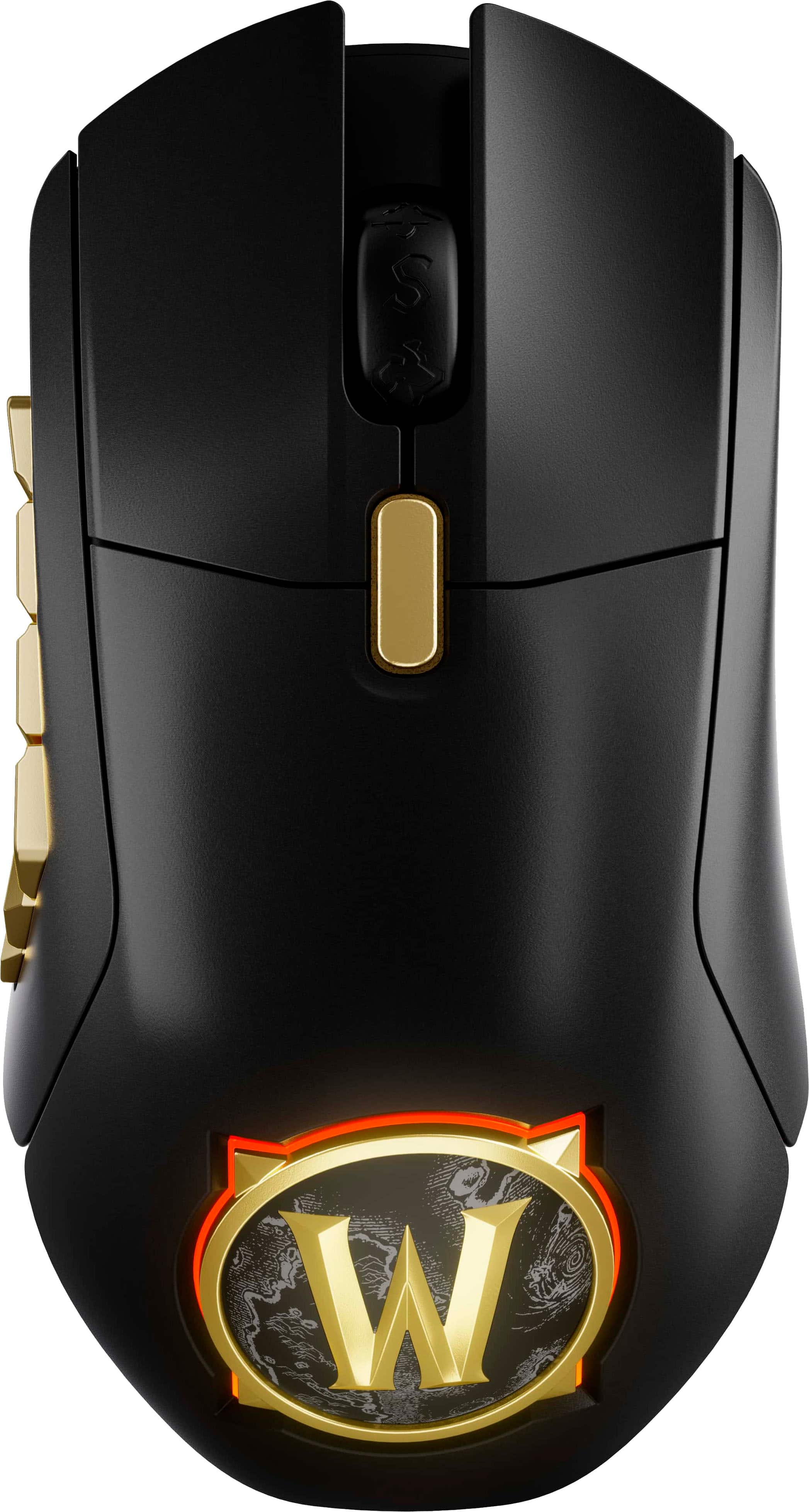 Alt View 18. SteelSeries - Aerox 9 Wireless World of Warcraft Edition RBG Optical Gaming Mouse with 18 Programmable Buttons - Black.
