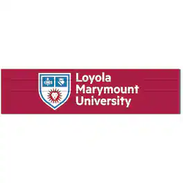 Jardine - Loyola Marymount Lions 10'' x 40'' Logo Sign - White