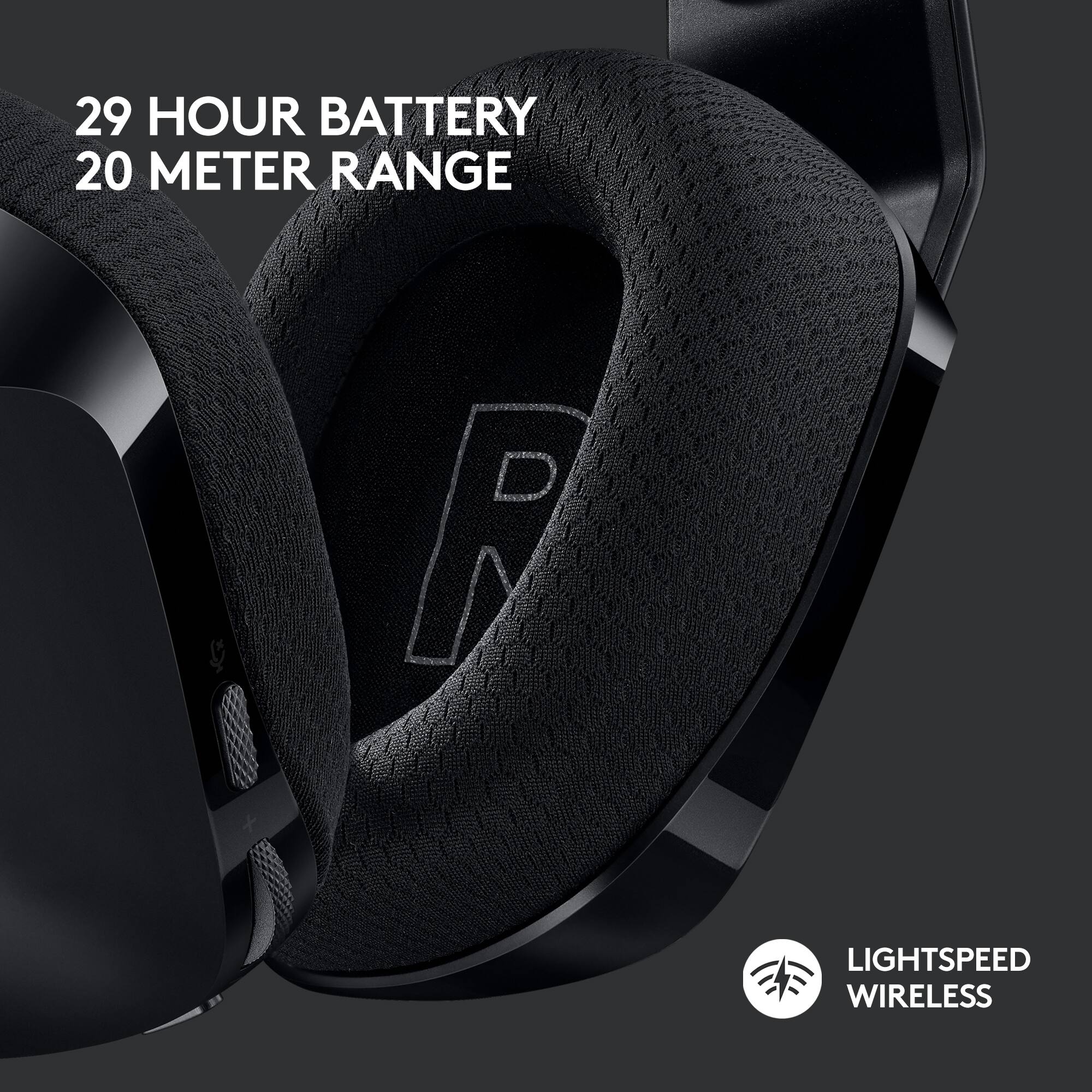 29 HOUR BATTERY 20 METER RANGE F LIGHTSPEED WIRELESS