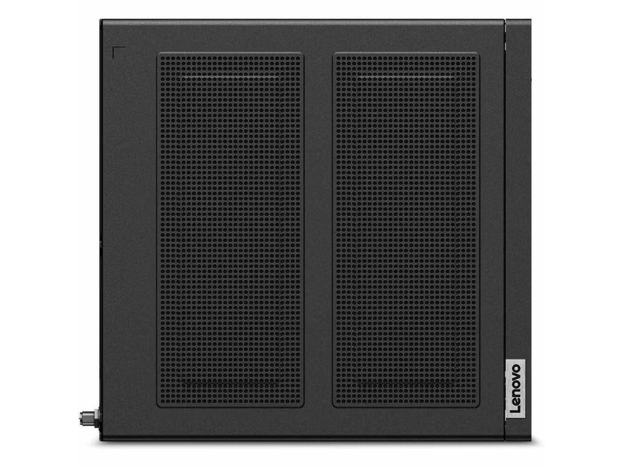 Alt View 8. Lenovo - Lenovo ThinkStation P3 Gen 2 - Intel Core Ultra 7 - 16 GB - 512 GB SSD - Intel Q870 - Windows 11 Pro - RTX A400 4 GB - Black.