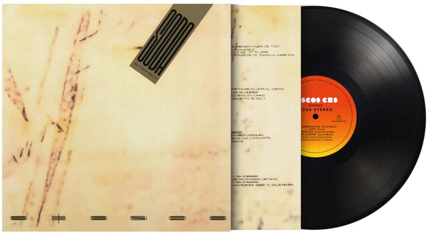 Soda Stereo - Signos - 180-Gram Black Vinyl   - VINYL LP