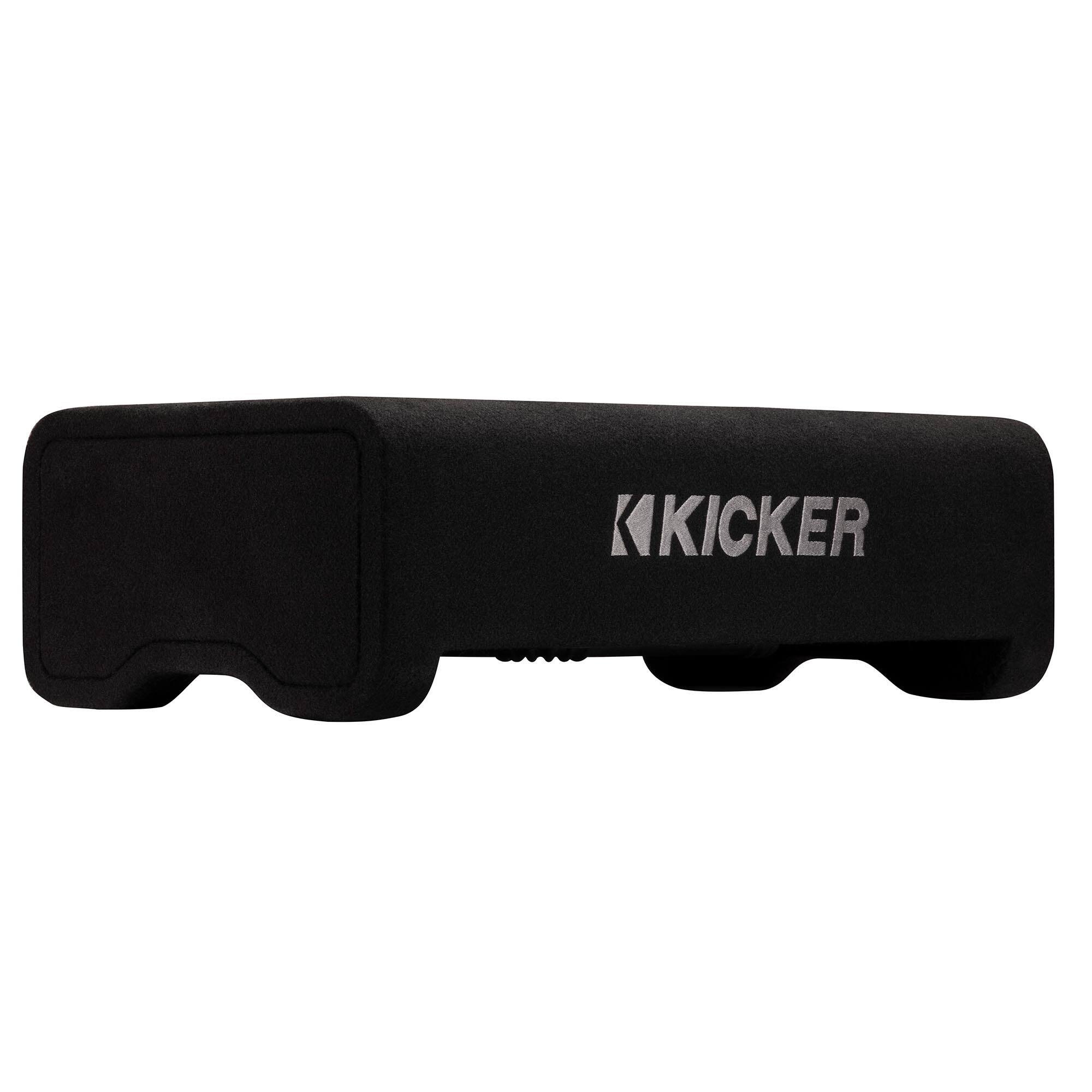 Alt View 3. KICKER - Kicker 53PL7TDF10 PL7TDF Powered Down-Firing 10" Enclosure - Black/Gray.