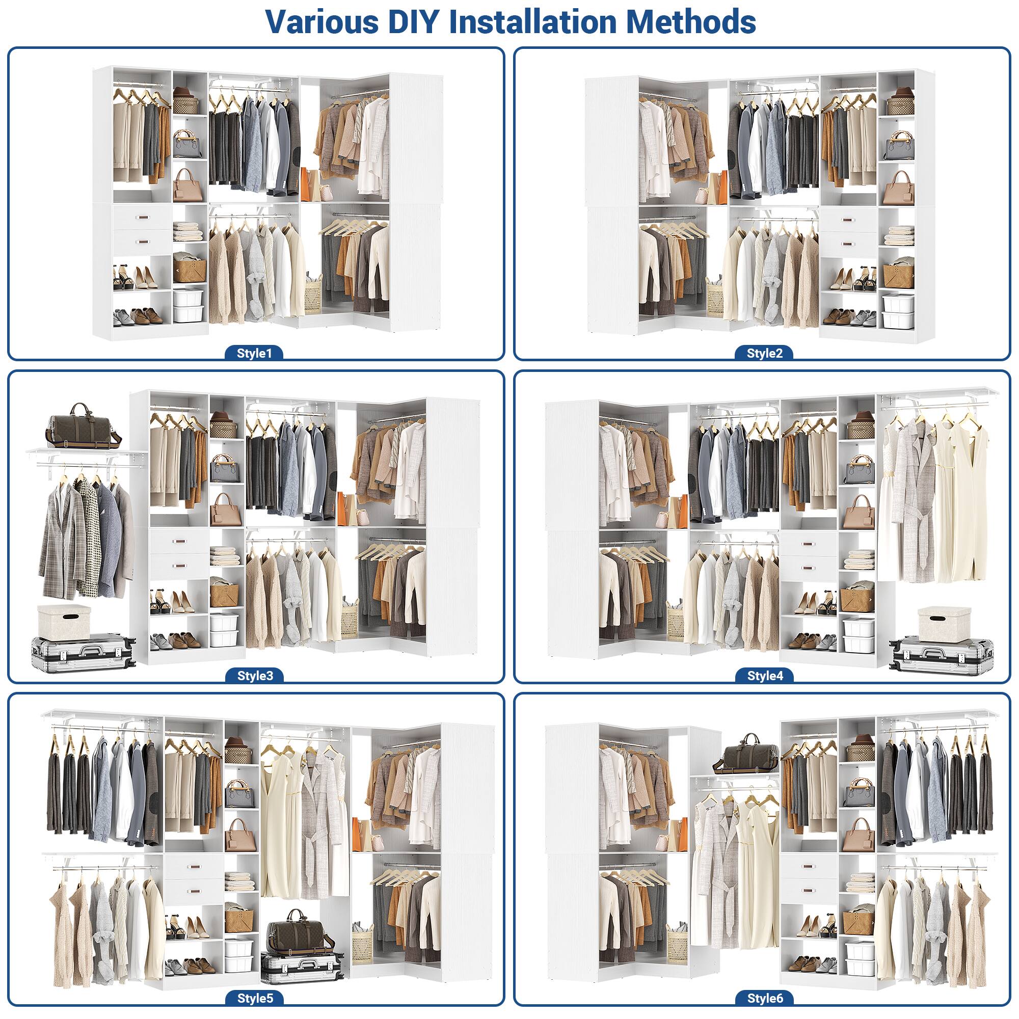 Various DIY Installation Methods

Style1
Style2
Style3
Style4
Style5
Style6