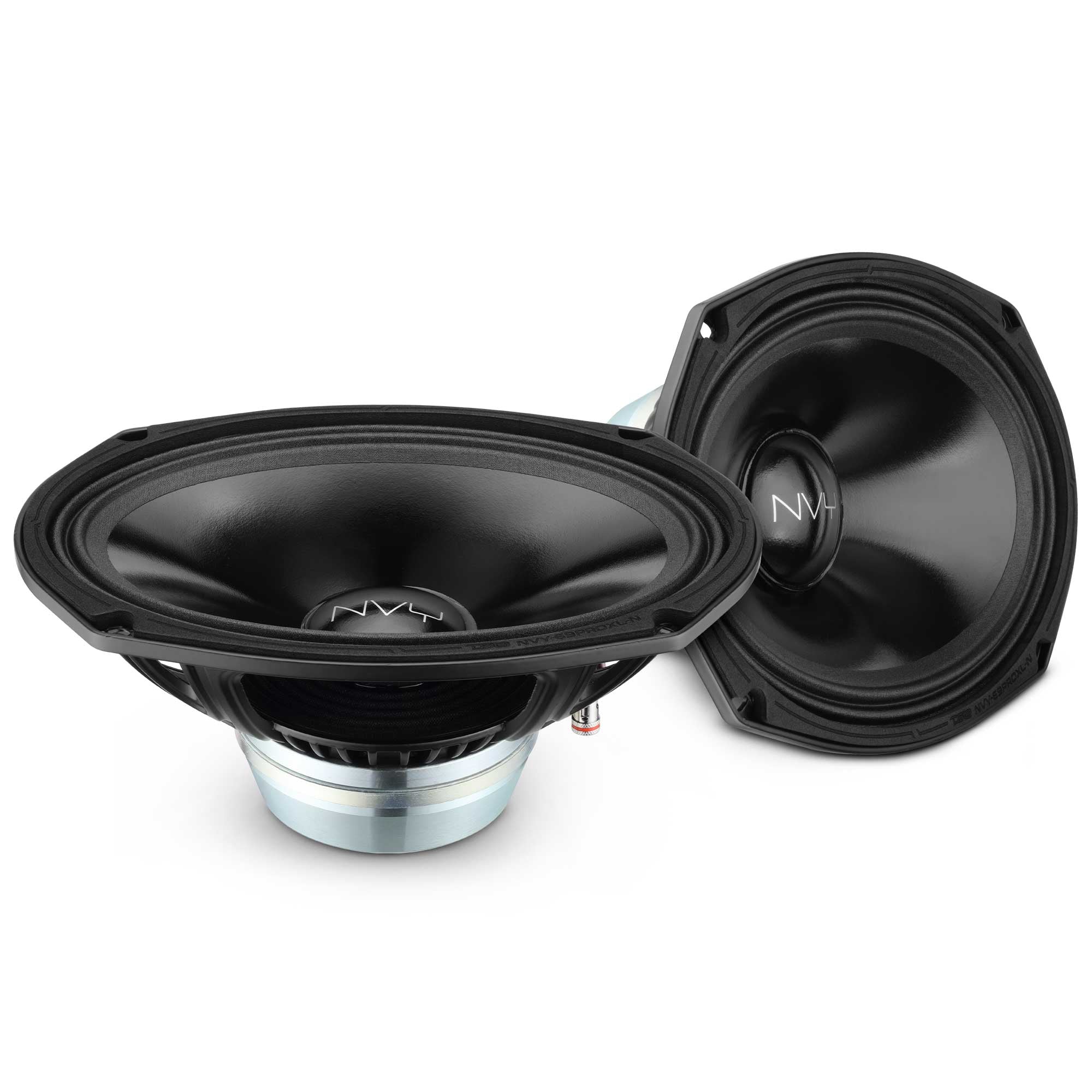 DS18 Audio - 6x9" Midrange Loudspeaker With Water-Resistant Paper Cone and Neodymium Magnet | 400W RMS 2-Ohm - Black