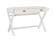 Alt View Zoom 14. Linon Home Décor - Penrose Two-Drawer Campaign-Style Writing Desk - White.