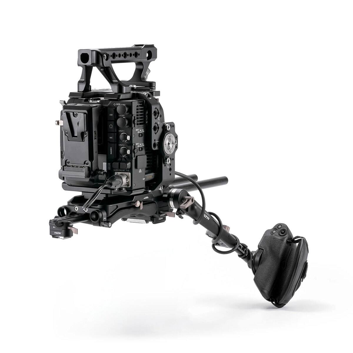 Alt View 3. Tilta - Tilta Pro Cage Kit for Canon C400 Camera, V-Mount, Black.