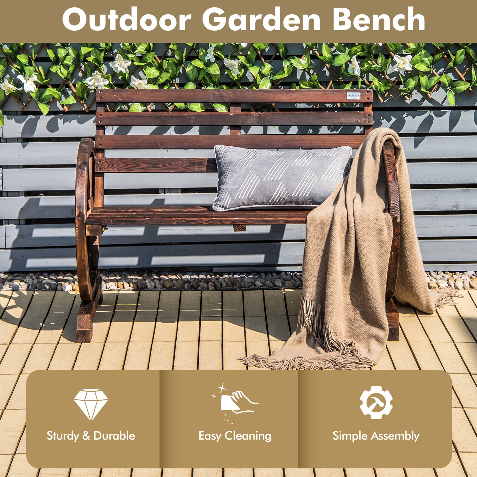 Outdoor Garden Bench
Sturdy & Durable
Easy Cleaning
Simple Assembly