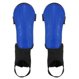 Unique Bargains - Soccer Shin Guards, Shin Pads Protective Equipment with Ankle Protection - For Youth Adults Football Training, S Size - Blue