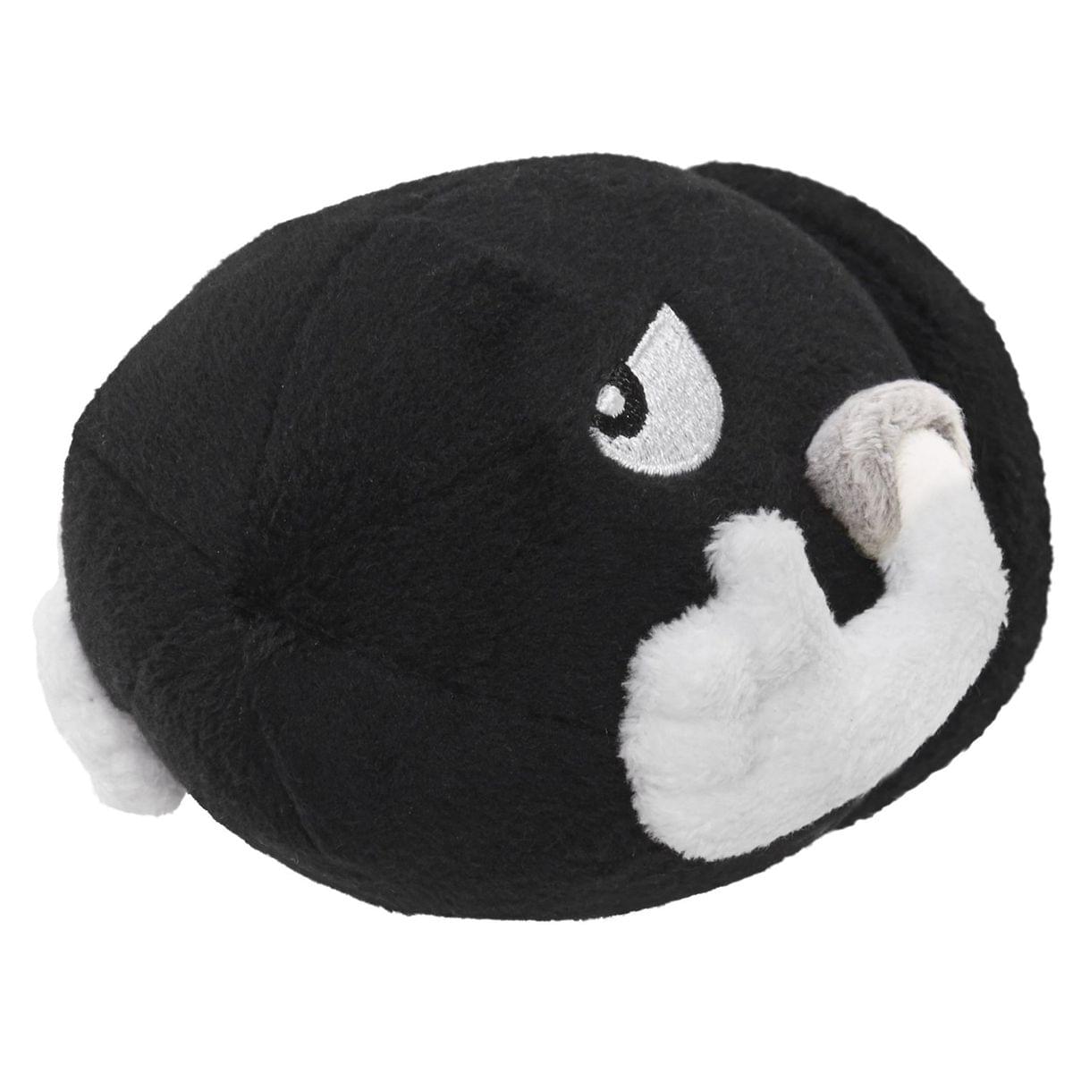 Alt View 1. Jakks Pacific - Mario Bros U Plush Super Mario Bros Wave 4 Bullet Bill - Black.