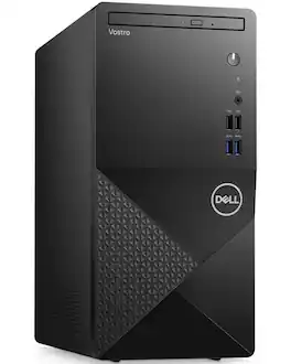 Dell - Refurbished Excellent - Vostro 3910 Desktop (i3-12100, 16GB, 512GB SSD, Intel UHD 730, WiFi 6, Bluetooth 5.2, Win 11 Pro) - Black