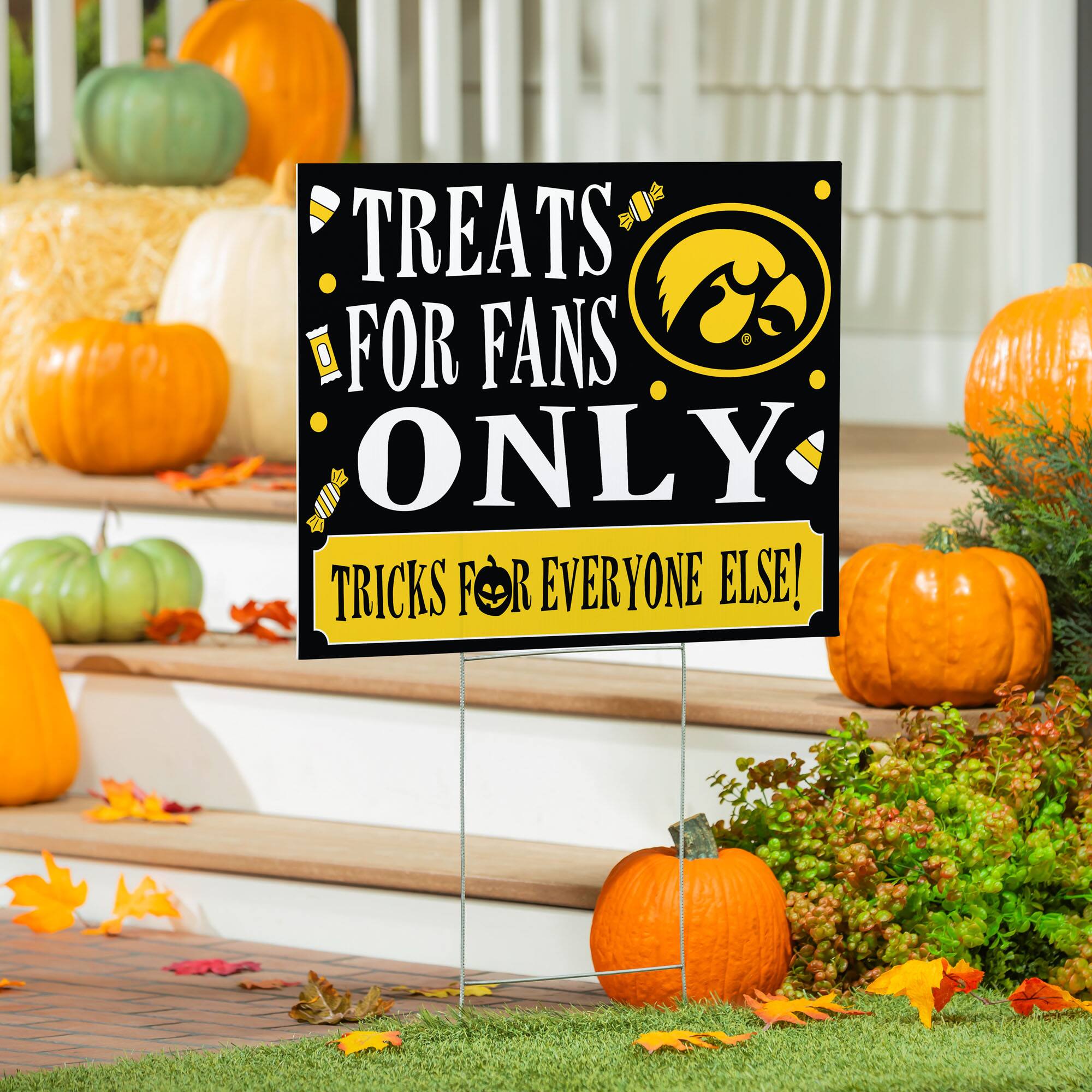 TREATS FOR FANS ONLY  
TRICKS FOR EVERYONE ELSE!