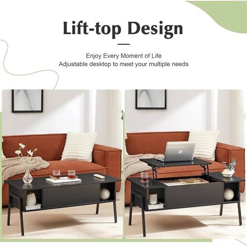 Lift-top Design  
Enjoy Every Moment of Life  
Adjustable desktop to meet your multiple needs