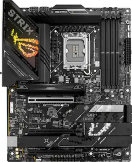 ASUS - ROG STRIX Z890-H (Socket LGA 1851) Intel Z890 ATX DDR5 Wi-Fi 7 BE Motherboard - Black