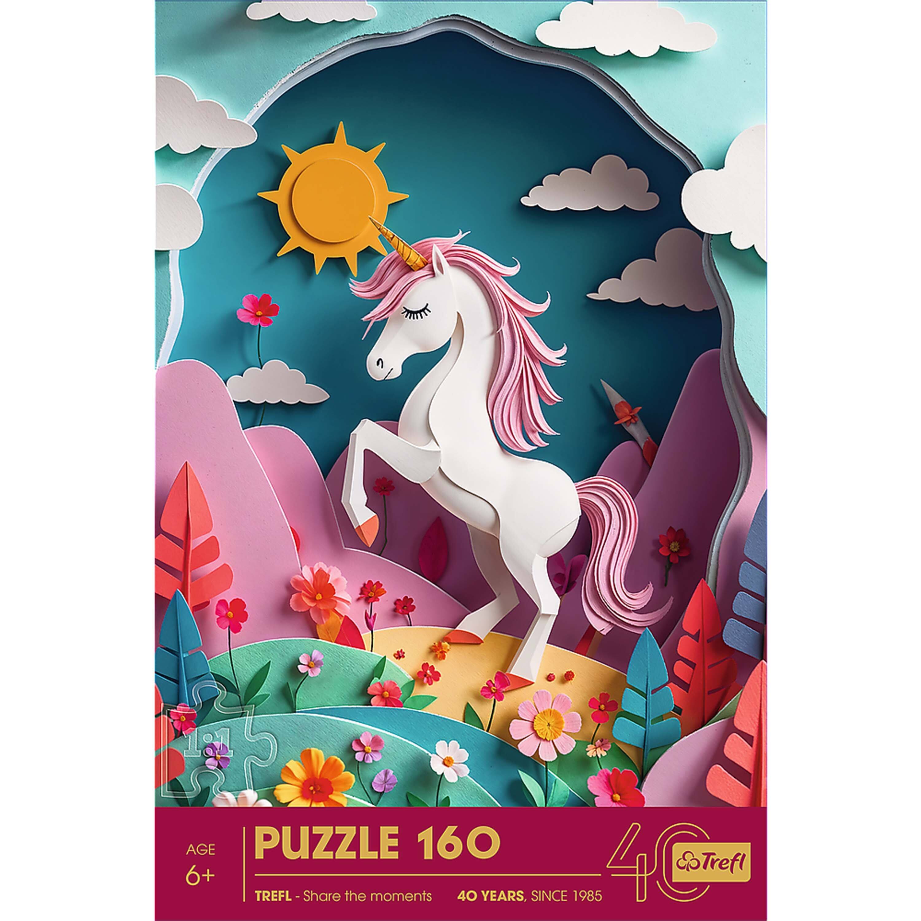 AGE PUZZLE 160  
6+  
TREFL - Share the moments  
40 YEARS. SINCE 1985