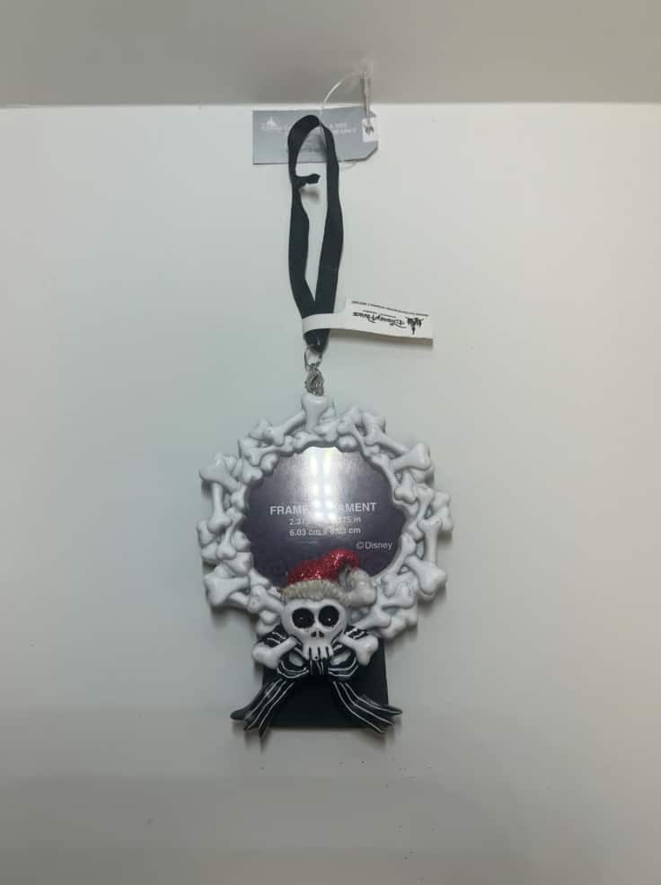 Disney - Nightmare Before Christmas Santa Jack Picture Photo Frame Ornament - Multi