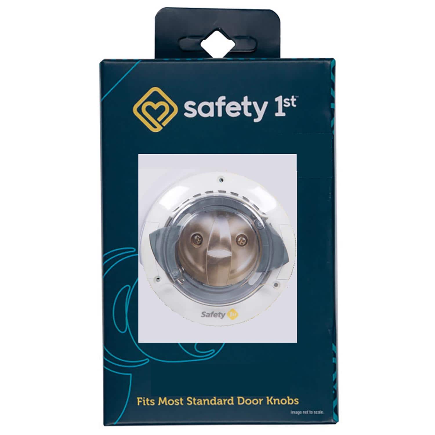 Safety 1st - White Plastic Secure Mount Deadbolt Lock 1 pk