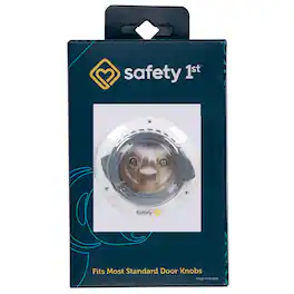 Safety 1st - White Plastic Secure Mount Deadbolt Lock 1 pk