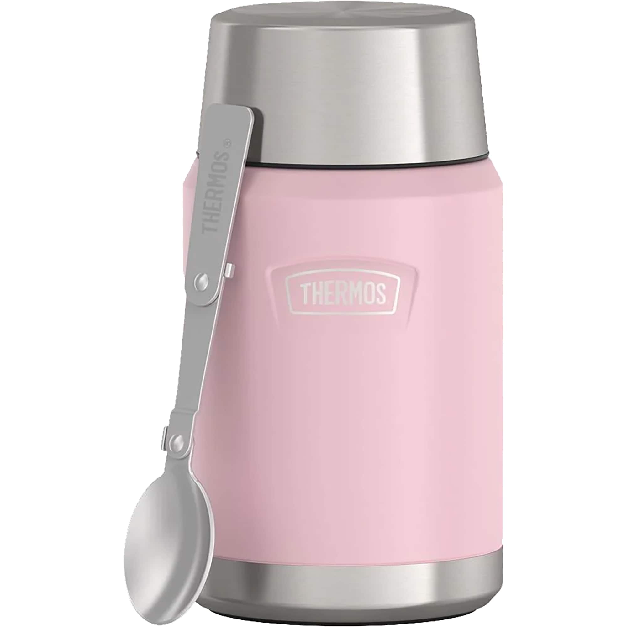 Thermos - 24 oz. Icon Stainless Steel Food Jar - Sunset Pink