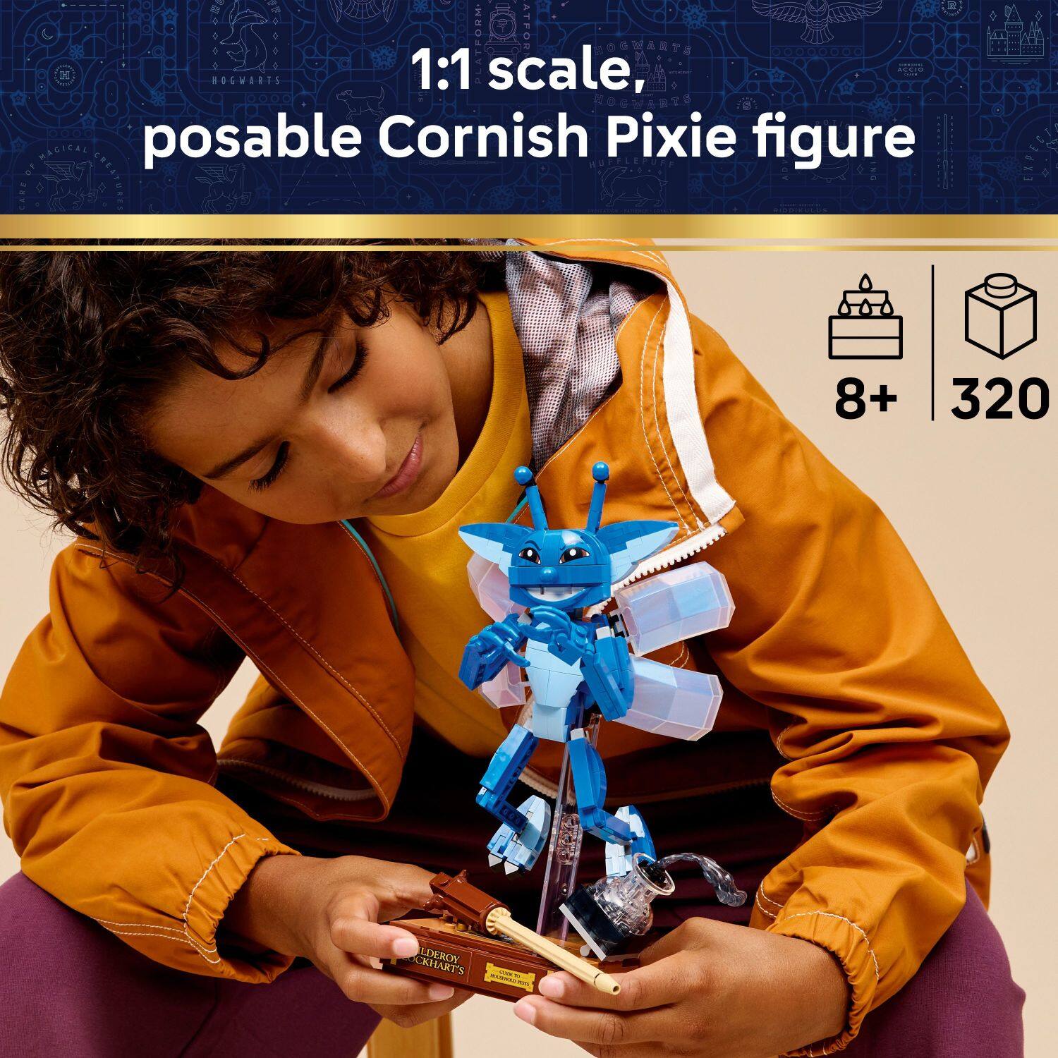 1:1 scale, posable Cornish Pixie figure

8+ 320