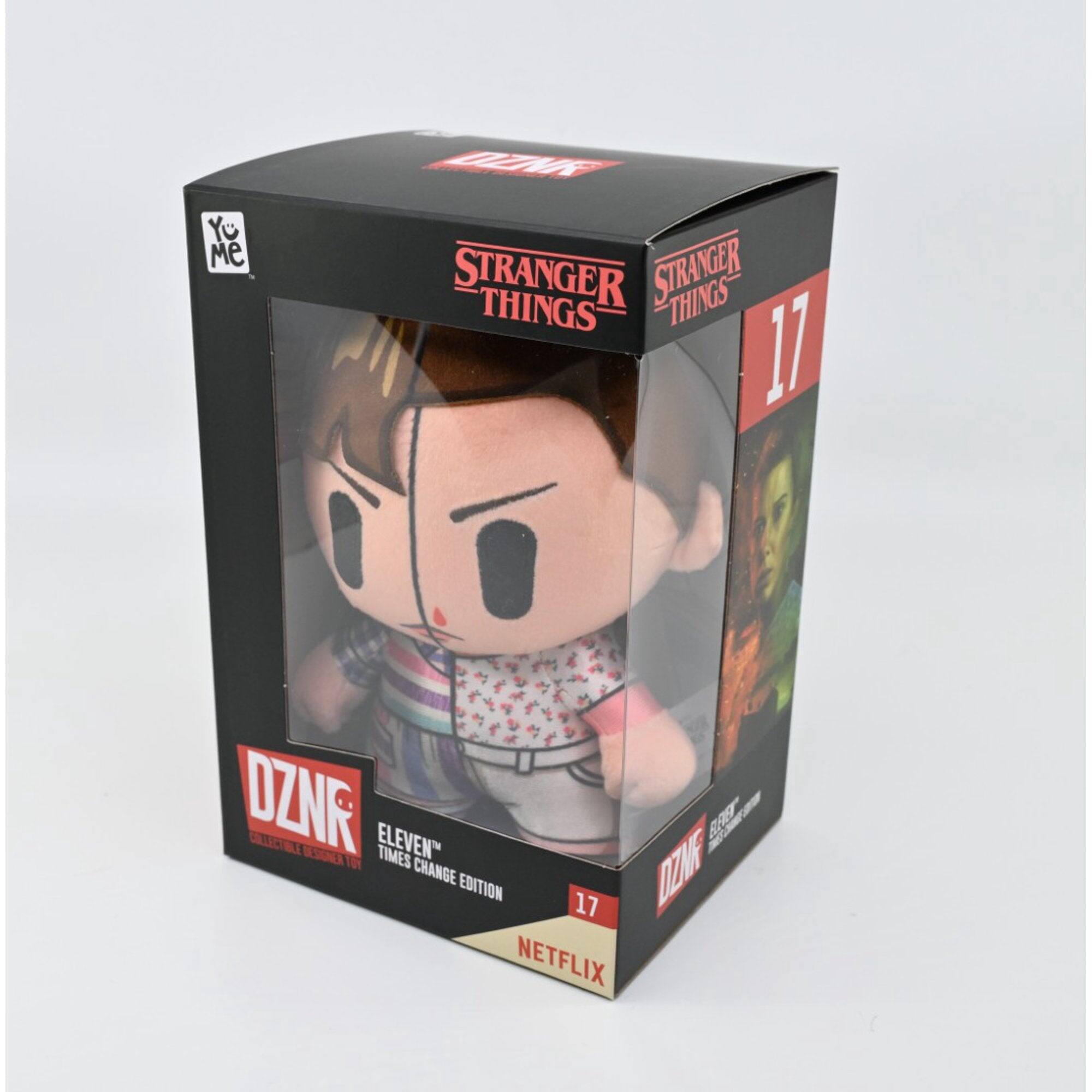 Yu Me  
DZNR STRANGER THINGS 17  
DZNR COLLECTIBLE ELEVEN™ TIMES CHANGE BURNER EDITION 17 NETFLIX