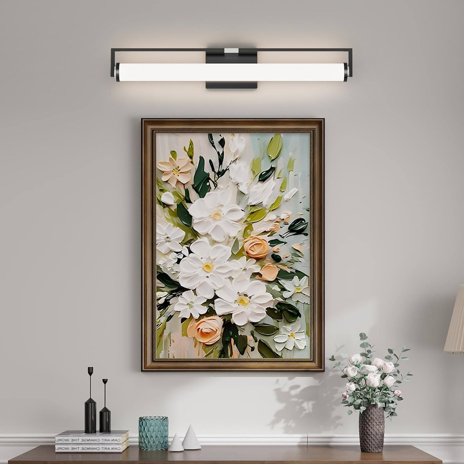 Alt View 3. HM 1810 - Modern Bathroom Vanity Light Inch w Bright Led Fixtures Over Mirror illumination Energy saving Bar Lighti - 5000K(cool white).