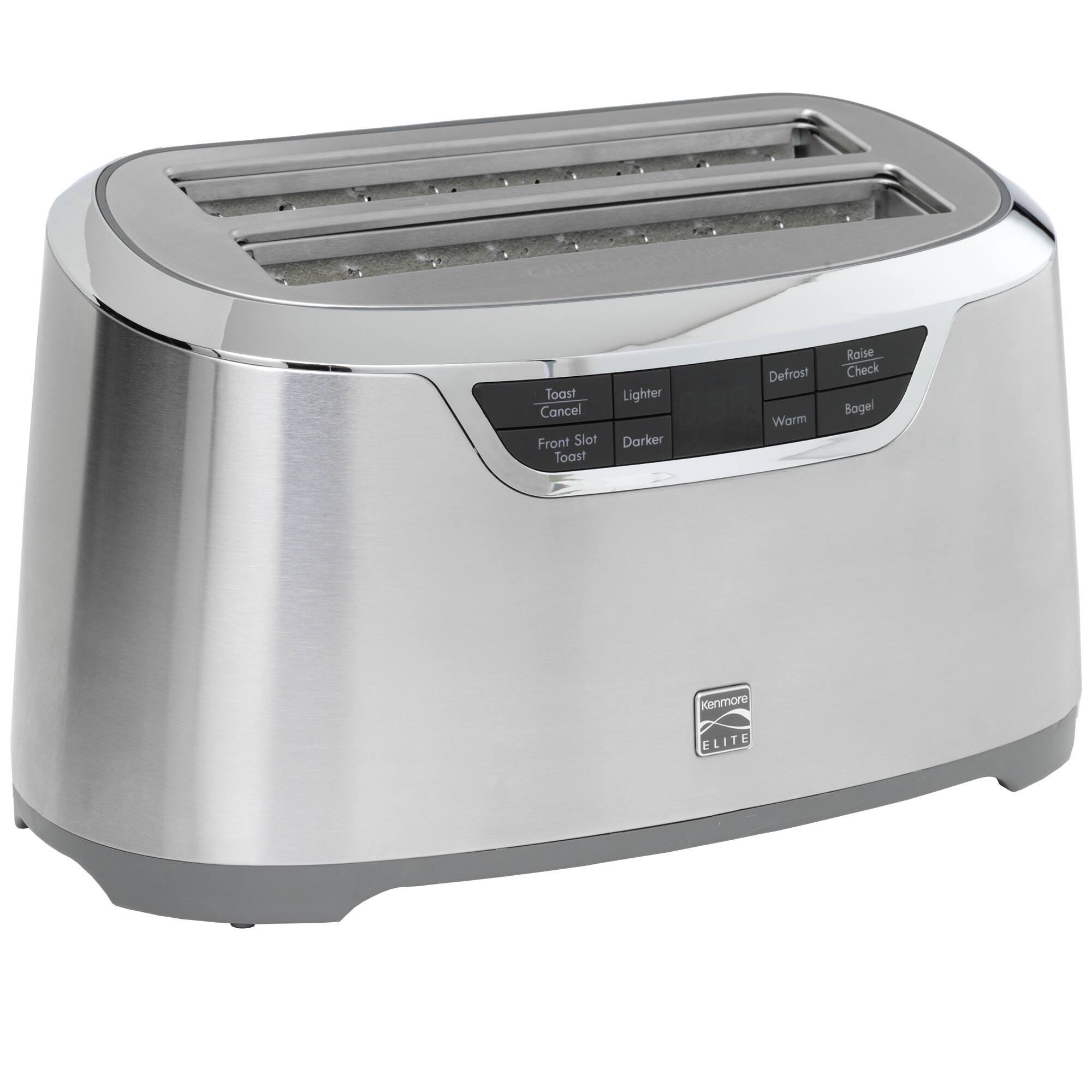 Toast  
Cancel  
Front Slot  
Toast  
Lighter  
Darker  
Defrost  
Warm  
Raise  
Check  
Bagel  
Kenmore  
ELITE