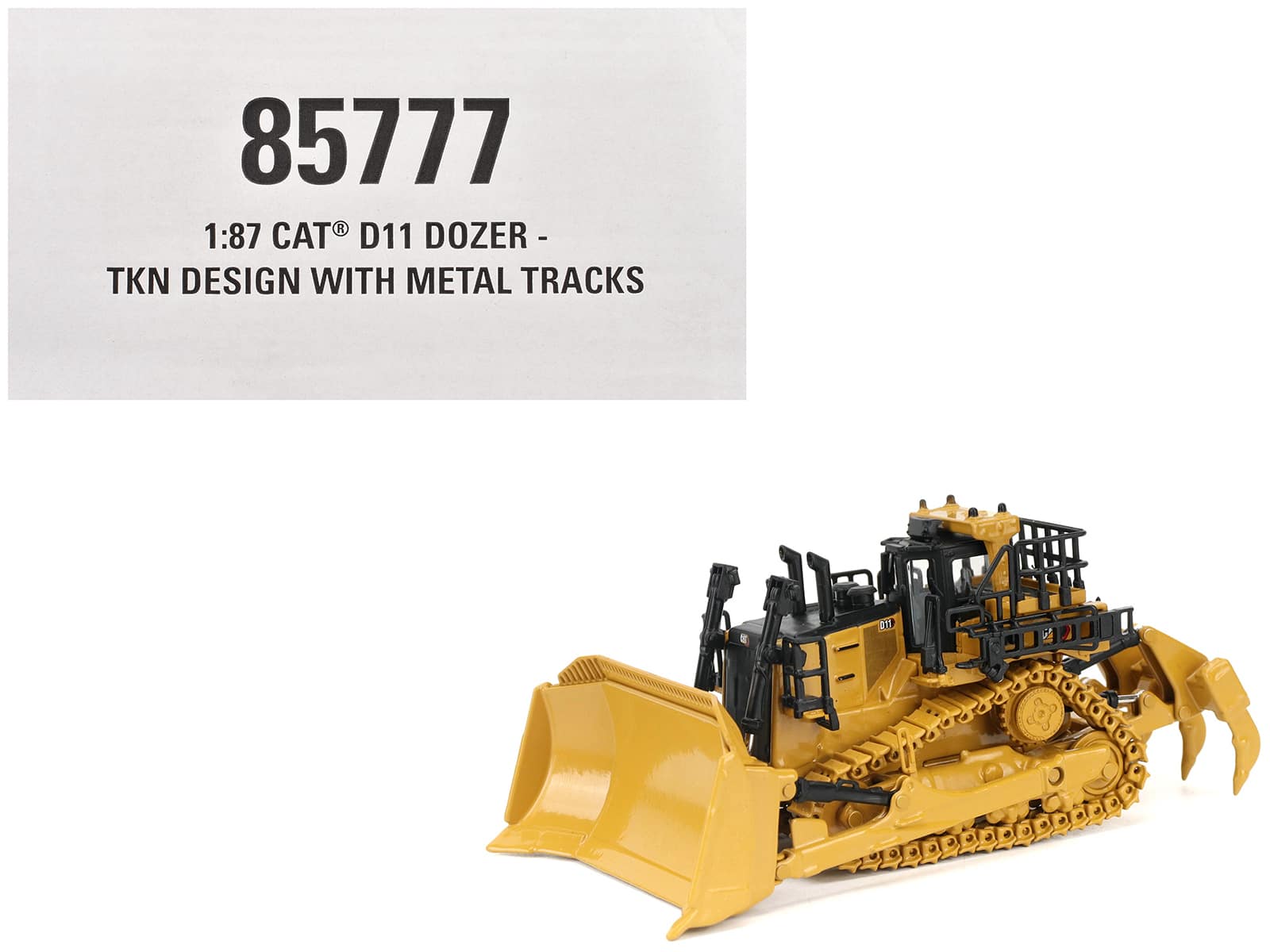 "CAT Caterpillar D11 Track Type Dozer TKN Design Yellow ""High Line"" Series 1/87 (HO) Diecast Model by Diecast Masters" price history on PriceWatchPro