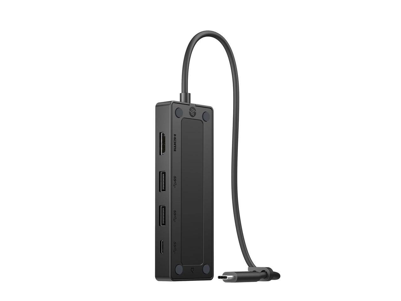 Alt View 7. HP - HP USB-C Travel Hub G3.