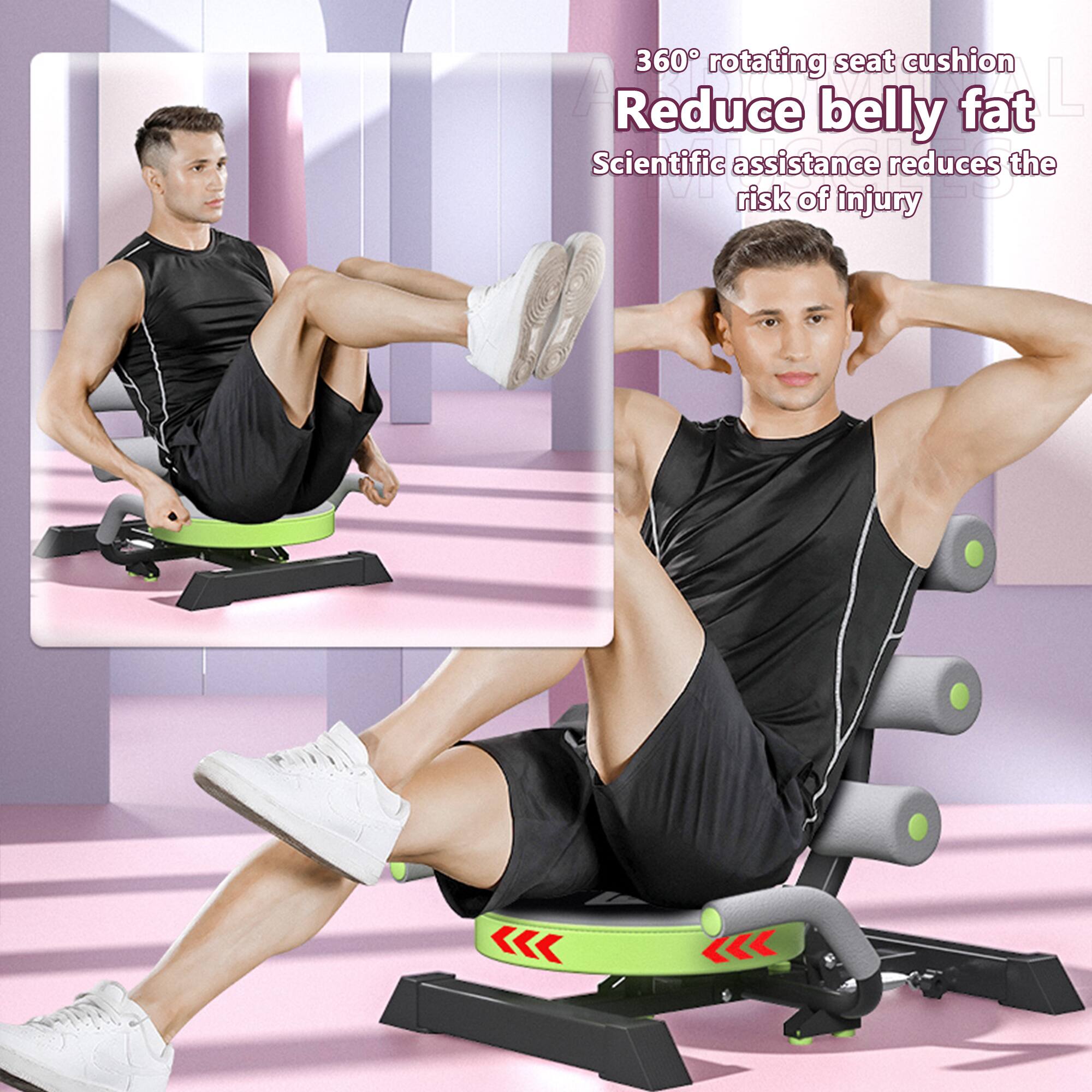 360° rotating seat cushion  
Reduce belly fat  
Scientific assistance reduces the risk of injury